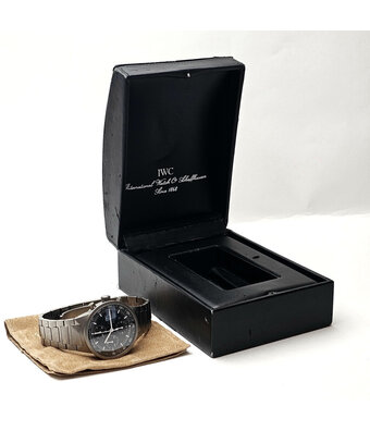 IWC Ingenieur GST Chronograph 40 titanium black + box