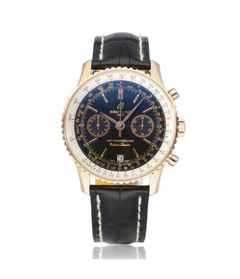 Breitling Navitimer 125 Years 43 rose gold 125 LIMITED 2019 B+P | NEW BREITLING SERVICE € 2.684,-