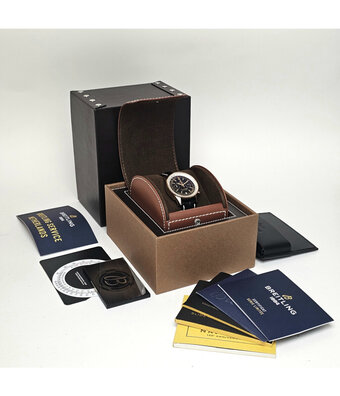 Breitling Navitimer 125 Years 43 rose gold 125 LIMITED 2019 B+P | NEW BREITLING SERVICE € 2.684,-