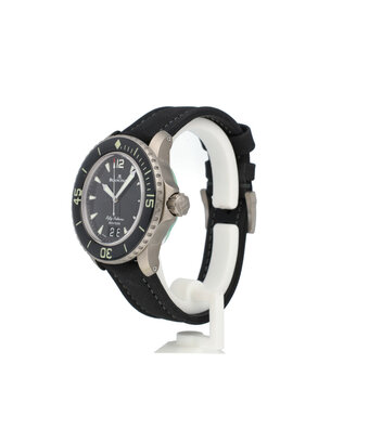 Blancpain Fifty Fathoms Grande Date 45 titanium 2022 + papers | NEW BLANCPAIN SERVICE