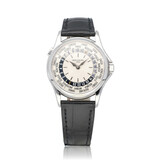 Patek Philippe World Time World Time 37 white gold 2005 B+P | NEW PATEK SERVICE