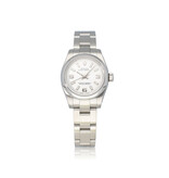 Rolex Oyster Perpetual 26 steel white domed Oyster 2011 box + papers