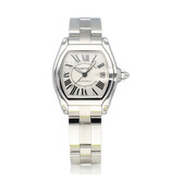 Cartier Roadster  37 steel silver | ref. 2510 | + box