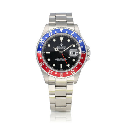 GMT-Master 40 40 steel Pepsi Oyster - SWISS ONLY - 1997 + box