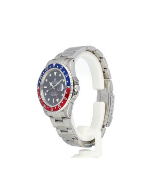 Rolex GMT-Master 40 40 steel Pepsi Oyster - SWISS ONLY - 1997 + box