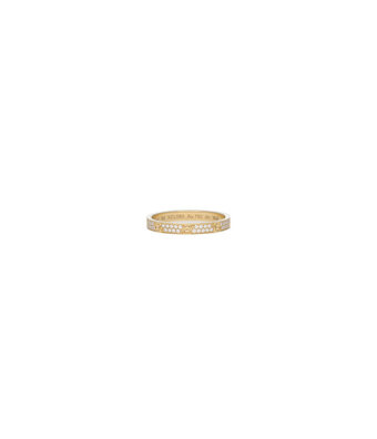 Cartier Love 72 diamond 54 ring size 54 mm yellow gold mini paved 2024 box + papers