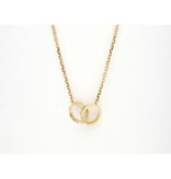 Cartier Love  420 necklace - yellow gold 18 diamonds 2023 box + papers
