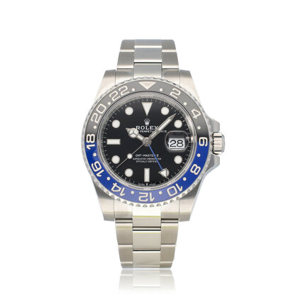 GMT-Master II 40 steel batman - batgirl blue Oyster NEW / UNWORN 2024 box + papers