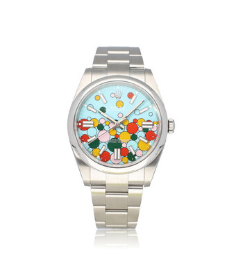 Rolex Oyster Perpetual 41 steel celebration / tiffany / bubbles 2024 box + papers