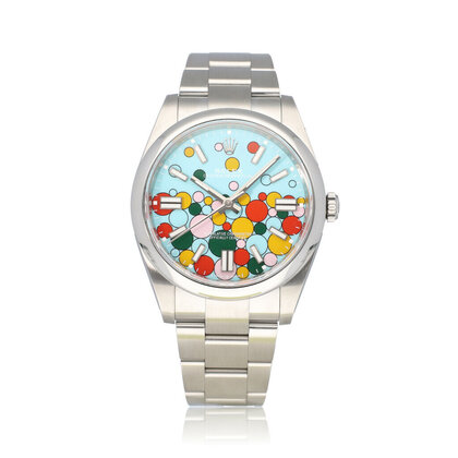 Oyster Perpetual 41 steel celebration / tiffany / bubbles 2024 box + papers