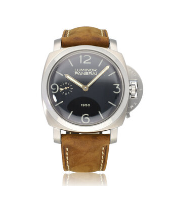 Panerai Luminor 1950 44 8 Days GMT Fiddy 2002 limited box + papers