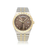 Tudor Tudor Royal Date Day 41 steel - gold brown / choco diamond 2024 box + papers