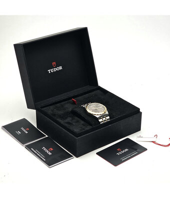 Tudor Tudor Royal Date Day 41 steel - gold brown / choco diamond 2024 box + papers