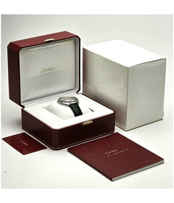 Cartier Clé de Cartier Clé de Cartier 40 steel - silver | ref. 3850 | 2023 B+P | NEW CARTIER STR