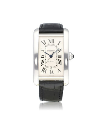 Cartier Tank Américaine  XL white gold | NEW CARTIER SERVICE