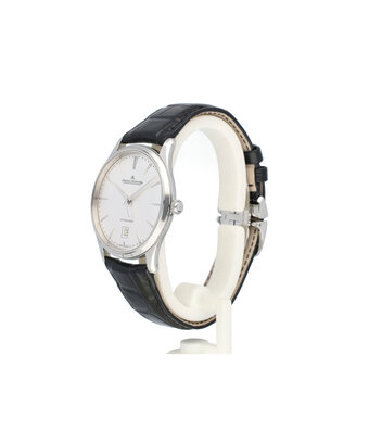 Jaeger-LeCoultre Master Ultra Thin Date 39 steel silver | ref. 109.8.37.S | 2023 box + papers