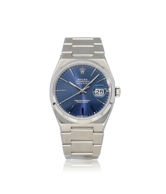 Rolex Datejust 36 Oysterquartz steel blue Oyster 85-serial - 1979