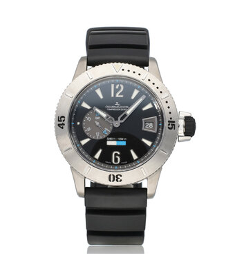 Jaeger-LeCoultre Master Compressor Diving GMT  steel | ref. 159.T.05 | OPEN DATE - B+P | NEW JLC SERVICE