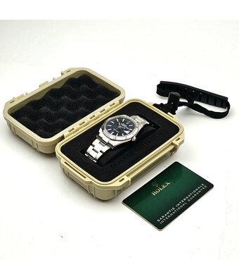 Rolex Datejust 41 steel - white gold blue 2024 + papers