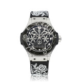 Hublot Big Bang Chronograph Broderie Steel Diamonds 41 steel black broderie diamond 2016 box + pa