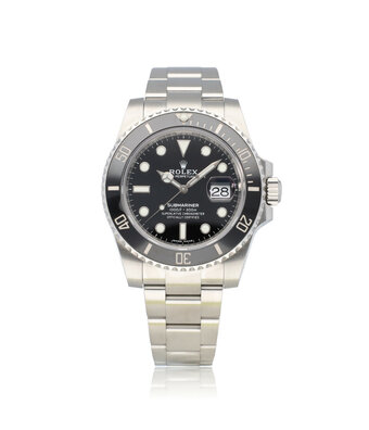 Rolex Submariner Date 40 steel black ceramic 2020 box + papers