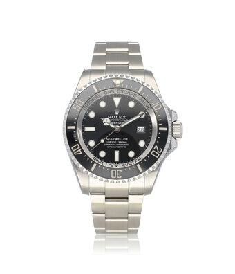 Rolex Sea-Dweller  44 steel black 2019 B+P | NEW ROLEX SERVICE