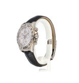 Rolex Daytona  40 white gold meteorite red roman 2013 box + papers