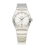 Omega Constellation Co-Axial Master Chronometer 39 steel silver 2020 B+P | NEW OMEGA SERVICE