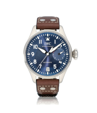IWC Big Pilot's Watch Le Petit Prince 46 steel Le Petit Prince 7-days blue 2022 box + papers