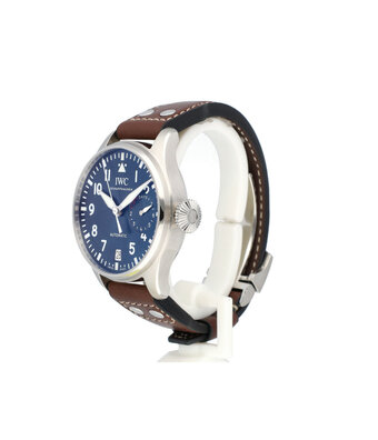 IWC Big Pilot's Watch Le Petit Prince 46 steel Le Petit Prince 7-days blue 2022 box + papers