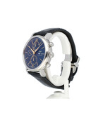 IWC Portofino Chronograph 42 steel blue 2021 B+P | NEW IWC STRAP