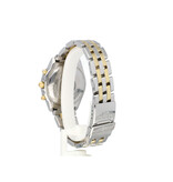 Breitling Chronomat  39 steel - yellow gold blue 2001 box + papers