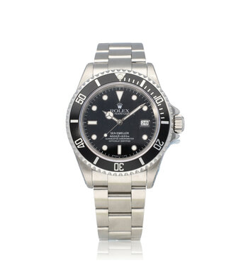 Rolex Sea-Dweller 4000 40 steel black Oyster 1995 B+P | NEW ROLEX SERVICE