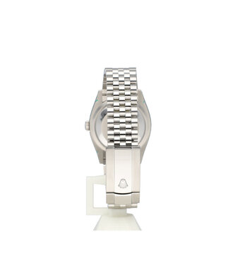 Rolex Datejust 36 steel - white gold black Jubilee 2019 B+P | NEW ROLEX SERVICE