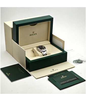 Rolex Datejust 36 steel aubergine / purple roman diamond Oyster 2023 box + papers