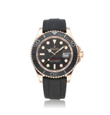 Rolex Yacht-master 40 rose gold ceramic rubber / Oysterflex 2023 B+P | NEW ROLEX SERVICE