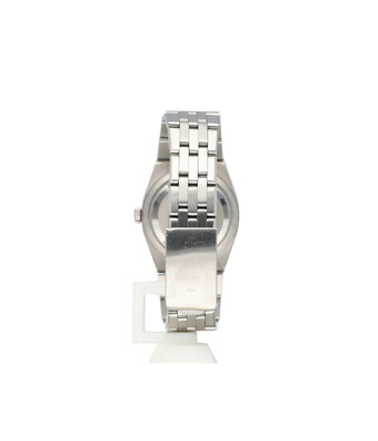 Rolex Datejust Oysterquartz steel black Jubilee 1981 box + papers