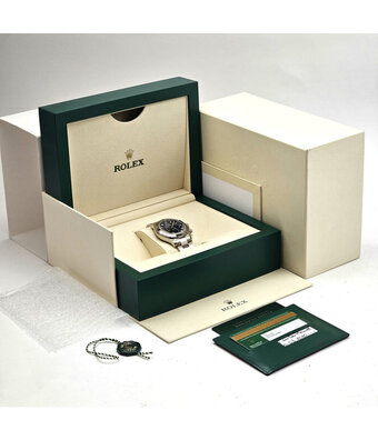 Rolex Daytona  40 chrono white gold blue 2020 box + papers