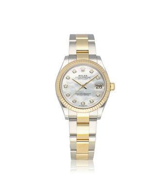 Rolex Datejust 31 steel - gold MOP diamond Oyster 2024 box + papers