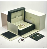 Rolex Day-Date 36 yellow gold white roman rehaut domed Oyster 2008 box + papers