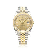 Rolex Datejust 41 steel - gold champagne Jubilee 2024 box + papers