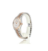 Rolex Datejust 31 steel - rose gold floral motif diamond Jubilee 2023 box + papers