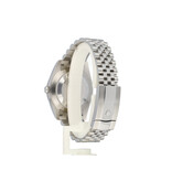 Rolex Datejust 41 steel grey factory diamond Oyster 2021 B+P | NEW ROLEX SERVICE