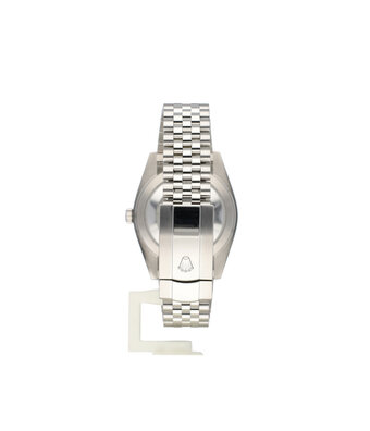 Rolex Datejust 41 steel grey factory diamond Oyster 2021 B+P | NEW ROLEX SERVICE