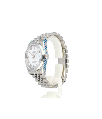 Rolex Datejust 36 steel white roman Jubilee 2010 | NEW ROLEX SERVICE
