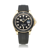 Rolex Yacht-master 42 yellow gold rubber - Oysterflex 2022 box + papers