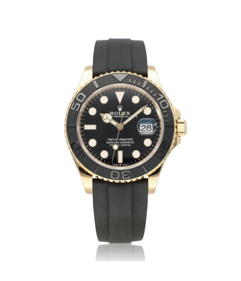 Rolex Yacht-master 42 yellow gold rubber - Oysterflex 2022 box + papers
