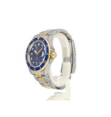 Rolex Submariner Date 40 steel -  yellow gold blue sunburst / bluesy P-serial - 2000