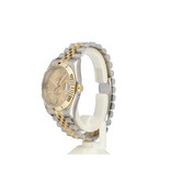 Rolex Datejust 36 Turn-o-graph steel - gold champagne red Jubilee F-serial 2005 | NEW ROLEX SERV