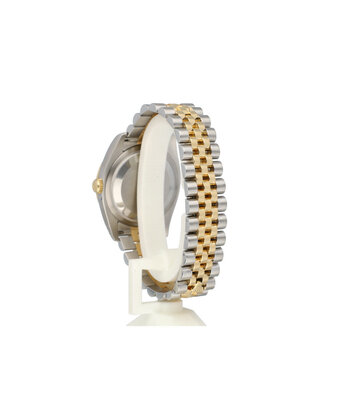 Rolex Datejust 36 Turn-o-graph steel - gold champagne red Jubilee F-serial 2005 | NEW ROLEX SERV